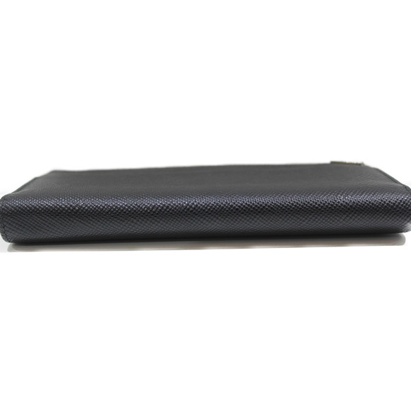 Prada Bi-fold Long Wallet Leather Black - Picture 6 of 11